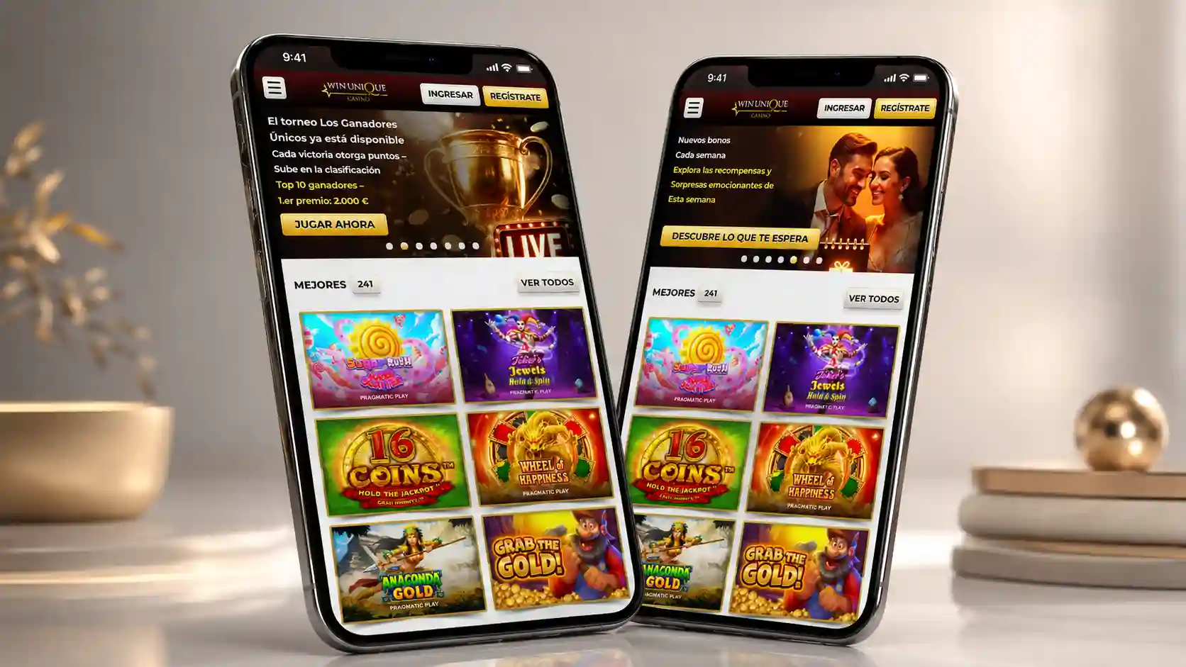 Unique Casino Mobile App